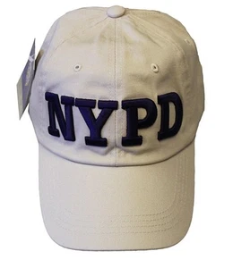 Gorra de béisbol NYPD Departamento de Policía de Nueva York caqui azul marino talla única - Imagen 1 de 4