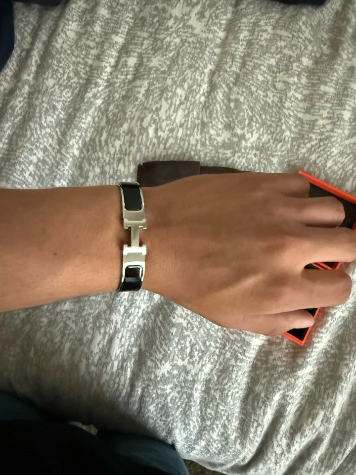 Hermes Clic Clac H Noir Black/Silver - Image 1 of 3