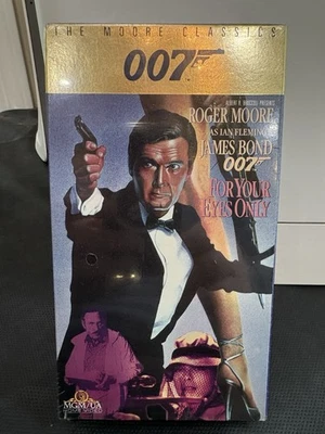 The Moore Classics: James Bond 007 - For Your Eyes Only (VHS, 1988, MGM) New - Image 1 of 4
