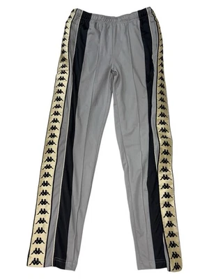 Pantalones deportivos plisados Kappa Check Big Omni talla pequeña para adultos exclusivos de Japón Foto 1 de 4