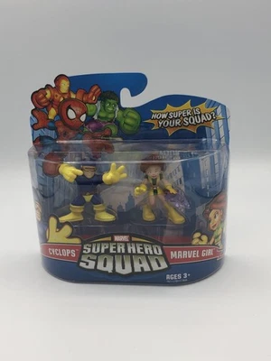 Marvel Superhero Squad Series 11 Mini 3 Inch Figure 2Pack Cyclops & Marvel Girl - image 1 of 4