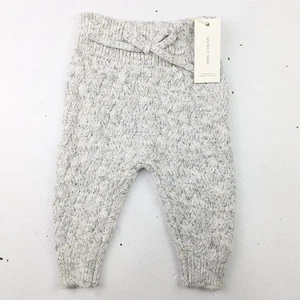 Pantalone Quincy Mae grigio/oliva maculato marmorizzato in maglia - 3-6 mesi - Foto 1 di 4