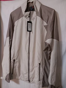 NWT North End Sport Men's Large Hydropel Rain /Wind Packable Zip Stretch Jacket - Picture 1 of 6
