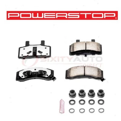 PowerStop Front Disc Brake Pad & Hardware Kit for 1989-2000 Chevrolet C2500 la Foto 1 de 4