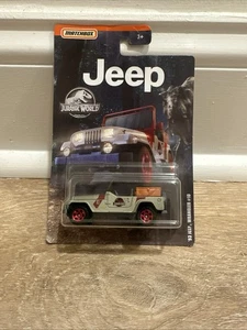 NEW Matchbox Jurassic World '93 Jeep Wrangler #10 - Picture 1 of 2