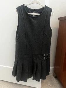 Girls Grey Zara Dress size 7 - Picture 1 of 2