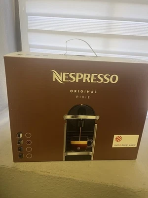 Nespresso Pixie | Kaffee-Kapselmaschine | Beige neu Restposten - Bild 1 von 3