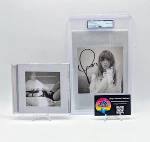 Taylor Swift Tortured Poets TTPD Signed CD Insert PSA DNA GEM MINT 10 READ DESC - Bild 1 von 10