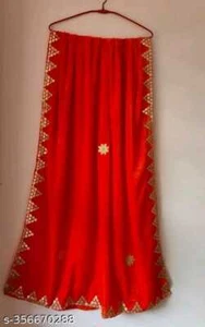 Partyware Heavy Embroidered Velvet Indian Pakistani Bridal Dupatta Chunni Scarf - Picture 1 of 46