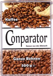 Auktion! Kaffee  "Conparator" 500g, 100% arabica, brasil Santos, ganze Bohne