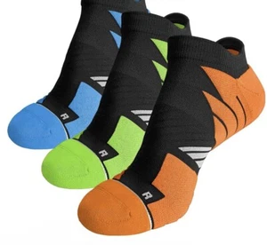 Hylaea Running Athletic Anti-Blister Wicking Coolmax Socks, Seamless Anti-odor - Picture 1 of 1
