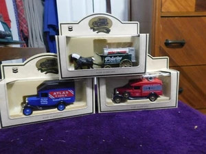 Chevron Die Cast Commemorative Model Metal Set of 3 Different Trucks - Picture 1 of 10