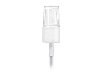 18/415 WHITE SMOOTH TREATMENT PUMP lock head 3 3/4" DIP TUBE -bag of 5 - Image 1 of 2