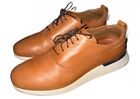 Wolf & Shepherd Crossover Longwing Leather Shoes Mens Size 9.5M Honey/White