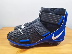 Nike Force Savage Elite 2 Royal Blue Black Football Cleats Sz 14 Men BV3962-008 - Picture 1 of 7