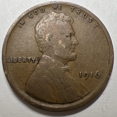 Better 1916 Lincoln Wheat Cent Philadelphia Mint Penny 1c Exact Coin Pictured A2 Cover