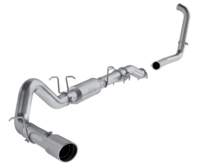 MBRP 4" Armor Lite escape uso stock gato para Ford F250 F350 2003-2007 6,0 L EC CC Foto 1 de 4