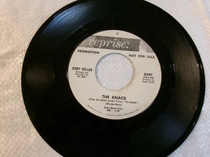 JERRY KELLER 45 The Knack / She's Just A Quiet Girl-PROMO 1965 NM FREE SHIPPING - Foto 1 di 2