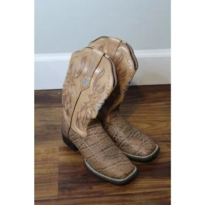 Tony Lama Women's Western Boots Size 6 Square Toe RR2115L - Picture 1 of 9