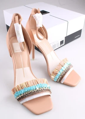 Zapatos de vestir Dolce Vita para mujer 6 8 Hyper Heel de cuero natural con tiras Foto 1 de 4