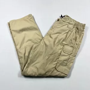 5.11 Tactical Brown Workwear Work Cargo Pants Women's Large L W38" L32" - Picture 1 of 16
