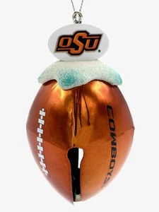 Oklahoma State Cowboys NCAA Metall Football Glocke Weihnachtsschmuck - Bild 1 von 1