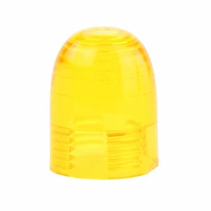 RAYCHEM 388625-000 AM-L-PLASTIC-LENS-AMBER 1" FLUTED, SIGNAL LIGHT LENS - Picture 1 of 2