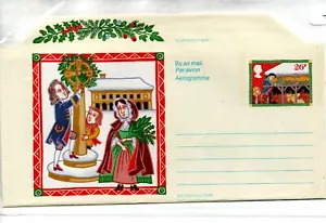GB - Aerogramme - UNUSED - Illustrated - (702) - Festive - 26p postage - Imagen 1 de 1