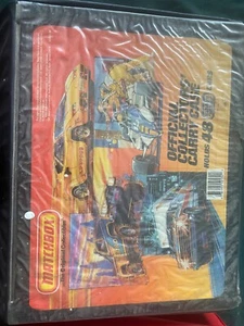 Lot Hot Wheels und Matchbox Autos ältere Jahre 1970-1990 mit Haltekoffer - Bild 1 von 14