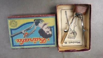 Ancienne petite TONDEUSE A MAIN de coiffeur GRANAFA avec boîte N° B120/0000 - Photo 1/3