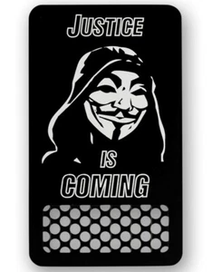 V Syndicate® Anonymous Nonstick Grinder Card Tobacco Crusher Smoke Crusher *USA* - Picture 1 of 2