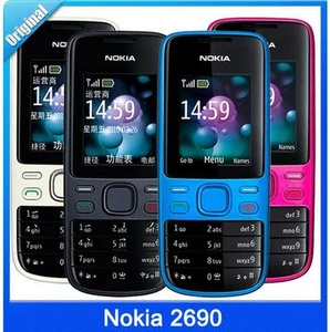 Unlocked Nokia 2690 Cheap Mobile Phone Original Bluetooth Camera Video FM - Picture 1 of 4