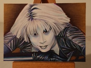 Original ACEO Sketch Card by Sarah Silva - Farscape - Chiana - Gigi Edgley - #5
