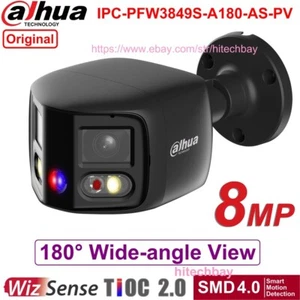 Dahua IPC-PFW3849S-A180-AS-PV 8MP 4K TiOC 2-Way Talk SMD4.0 WizSense PoE Camera