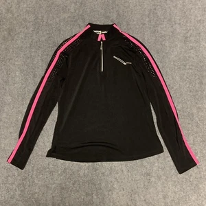 Jamie Sadock Sweater Womens Size Small Quarter Zip Pullover Golfing Casual - Picture 1 of 6