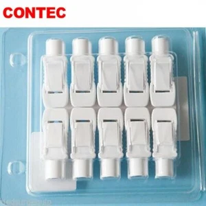 Paquete de 10 ECG \ ECG clips de cocodrilo - conector de plátano de 4 mm - pestaña/Snap Skintact - Imagen 1 de 2