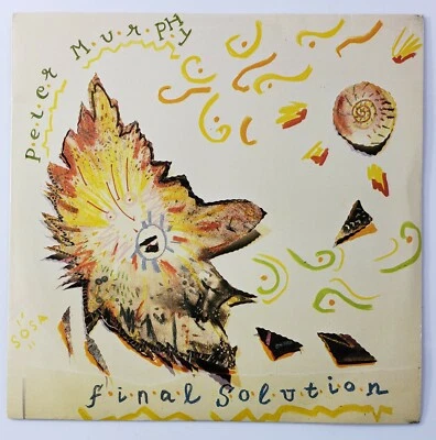 Peter Murphy - Bauhaus "Final Solution", "The Answer Is Clear" 1985 45 UK Etched - Image 1 of 4