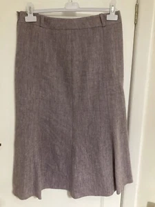Country Casual Size 12 linen Skirt - - Picture 1 of 5