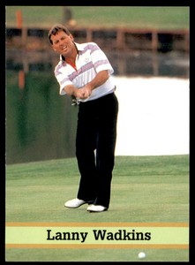 Fax-Pax Famous Golfers (1993) Lanny Wadkins No. 19