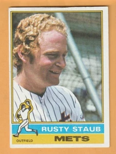 Rusty Staub New York Mets 1976 Topps #120 13J - Picture 1 of 2