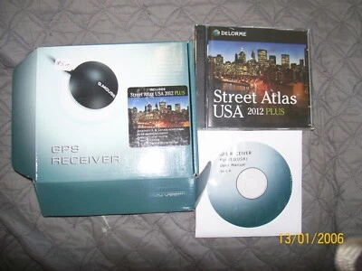 GPS Receiver GlobalSat BU-353 USB with CD User Guide SiRF Star III Chipset BU353 - Image 1 of 4