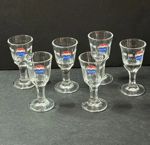 6er Set Kweichow Moutai Schnaps Mini Schnapsgläser Logo chinesische Schriftzeichen, 2,5" - Bild 1 von 14