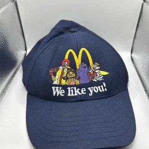 mc donalds We Like You Vintage Mütze Cap Rar 1999 Rar Kult 90ziger Ronald - Bild 1 von 8