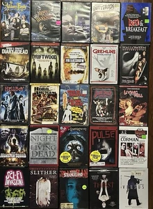 Horror Movie DVD Lot 25 Films Creatures Slashers Supernatural Grindhouse Rare D - Picture 1 of 3