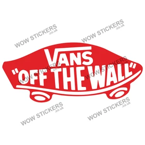 Vans Aufkleber Laptop Man Cave Autofenster von der Wand (Größe/Farbe wählbar) - Bild 1 von 2