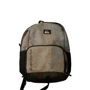 Quicksilver Gray Black Skater Backpack - Picture 1 of 4