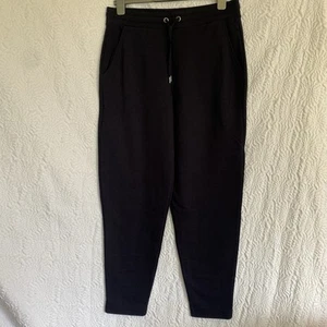 TED BAKER Womens Flower Patch Joggers / Pants Navy Blue ( Ted Size 3) U.K. 12 - Picture 1 of 18