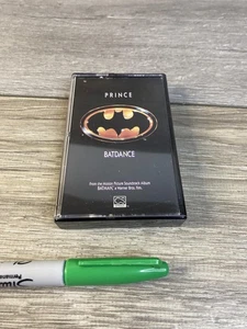Vintage Prince Cassette Single Batdance Batman Soundtrack 1989 Tape WB Rock Pop - Picture 1 of 10