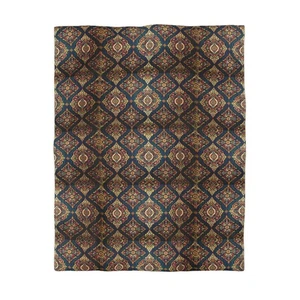 Bohemian Microfiber Duvet Cover | Colorful Floral Pattern for Bedroom, - Picture 1 of 25