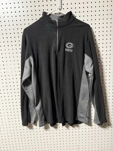 Hombres NFL Green Bay Packers 1/4 Cremallera Sudadera - Grande - Negro - Imagen 1 de 2